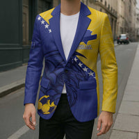 Custom Bosnia and Herzegovina Football 2026 Blazer The Dragons Of Europe - Wonder Print Shop