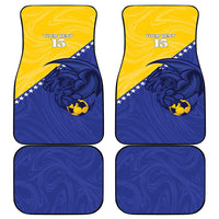 Custom Bosnia and Herzegovina Football 2026 Car Mats The Dragons Of Europe - Wonder Print Shop