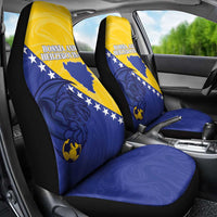 Bosnia and Herzegovina Football 2026 Car Seat Cover The Dragons Of Europe - Wonder Print Shop