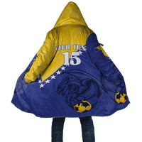 Custom Bosnia and Herzegovina Football 2026 Cloak The Dragons Of Europe - Wonder Print Shop