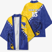 Custom Bosnia and Herzegovina Football 2026 Kimono The Dragons Of Europe - Wonder Print Shop