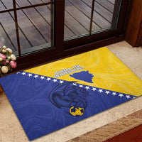 Bosnia and Herzegovina Football 2026 Rubber Doormat The Dragons Of Europe - Wonder Print Shop
