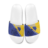 Bosnia and Herzegovina Football 2026 Slide Sandals The Dragons Of Europe - Wonder Print Shop