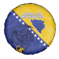 Bosnia and Herzegovina Football 2026 Spare Tire Cover The Dragons Of Europe - Wonder Print Shop