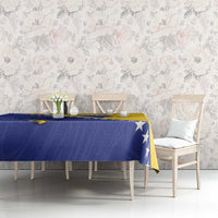 Bosnia and Herzegovina Football 2026 Tablecloth The Dragons Of Europe - Wonder Print Shop