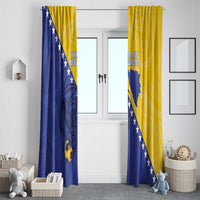 Bosnia and Herzegovina Football 2026 Window Curtain The Dragons Of Europe - Wonder Print Shop