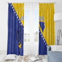 Bosnia and Herzegovina Football 2026 Window Curtain The Dragons Of Europe - Wonder Print Shop