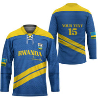 Custom Rwanda Football Hockey Jersey Pride Of Rwanda - Blue - Wonder Print Shop