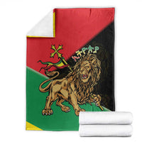 Ethiopia Empire 1270-1974 Blanket Lion Of Judah With Ethiopian Cross