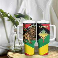 Ethiopia Empire 1270-1974 Tumbler With Handle Lion Of Judah With Ethiopian Cross