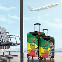 Haile Selassie Luggage Cover Lion Of Judah Ethiopia Rastafari