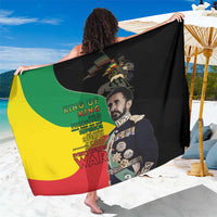 Haile Selassie Sarong Lion Of Judah Ethiopia Rastafari