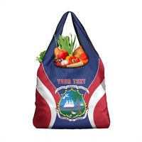 Personalised Liberia Grocery Bag Coat Of Arms With Flag Map