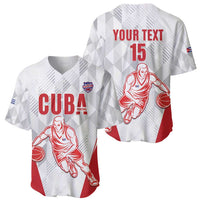 Custom Cuba Basketball Baseball Jersey Sporty Style