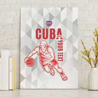 Custom Cuba Basketball Canvas Wall Art Sporty Style