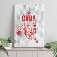 Custom Cuba Basketball Canvas Wall Art Sporty Style