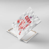 Custom Cuba Basketball Canvas Wall Art Sporty Style