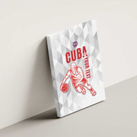 Custom Cuba Basketball Canvas Wall Art Sporty Style