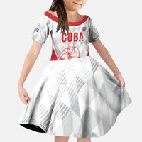 Custom Cuba Basketball Family Matching Tank Maxi Dress and Hawaiian Shirt Sporty Style