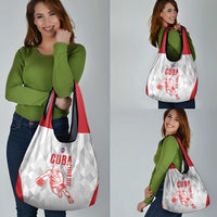 Custom Cuba Basketball Grocery Bag Sporty Style