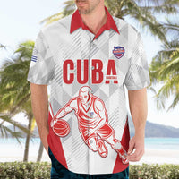 Custom Cuba Basketball Hawaiian Shirt Sporty Style