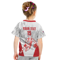 Custom Cuba Basketball Kid T Shirt Sporty Style