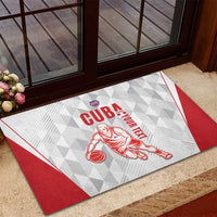 Custom Cuba Basketball Rubber Doormat Sporty Style