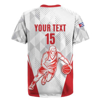 Custom Cuba Basketball Rugby Jersey Sporty Style