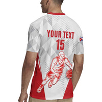 Custom Cuba Basketball Rugby Jersey Sporty Style