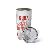 Custom Cuba Basketball Tumbler Cup Sporty Style