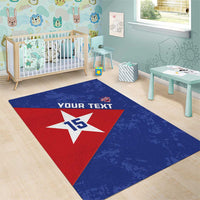 Custom Cuba Basketball Area Rug Flag Style