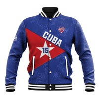 Custom Cuba Basketball Baseball Jacket Flag Style