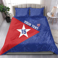 Custom Cuba Basketball Bedding Set Flag Style