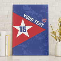 Custom Cuba Basketball Canvas Wall Art Flag Style