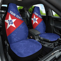 Custom Cuba Basketball Car Seat Cover Flag Style