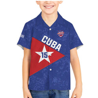 Custom Cuba Basketball Family Matching Mermaid Dress and Hawaiian Shirt Flag Style