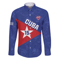 Custom Cuba Basketball Family Matching Off The Shoulder Long Sleeve Dress and Hawaiian Shirt Flag Style