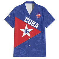 Custom Cuba Basketball Family Matching Off Shoulder Maxi Dress and Hawaiian Shirt Flag Style