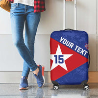 Custom Cuba Basketball Luggage Cover Flag Style