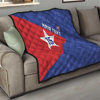 Custom Cuba Basketball Quilt Flag Style