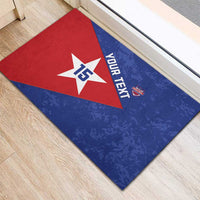 Custom Cuba Basketball Rubber Doormat Flag Style