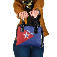 Custom Cuba Basketball Shoulder Handbag Flag Style