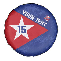 Custom Cuba Basketball Spare Tire Cover Flag Style