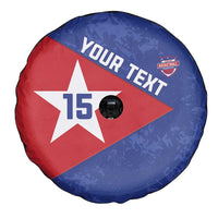 Custom Cuba Basketball Spare Tire Cover Flag Style