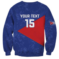 Custom Cuba Basketball Sweatshirt Flag Style