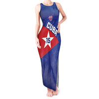 Custom Cuba Basketball Tank Maxi Dress Flag Style