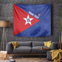 Custom Cuba Basketball Tapestry Flag Style