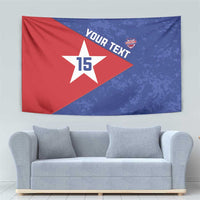 Custom Cuba Basketball Tapestry Flag Style