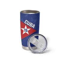 Custom Cuba Basketball Tumbler Cup Flag Style