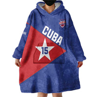 Custom Cuba Basketball Wearable Blanket Hoodie Flag Style